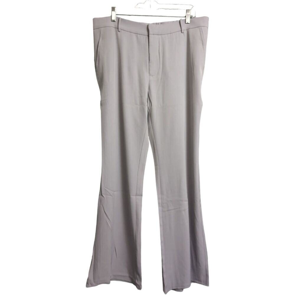NWT AREA STARS Grey Liz Pant Dress Pants Belt Loops Polyester Size S